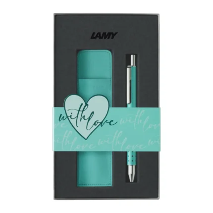 Lamy Tintenroller Swift Set „lagoon“ Limited Edition