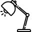 Schreibtischlampe Icon