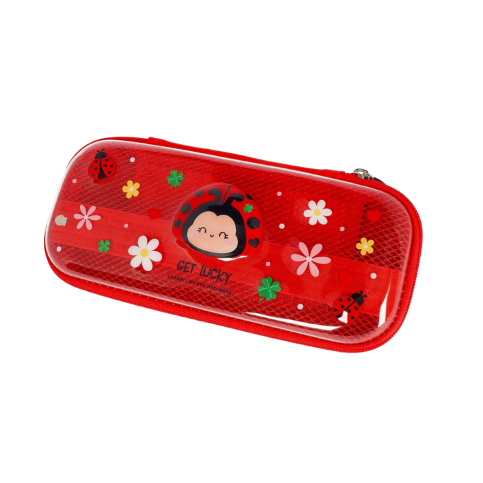 LEGAMI Transparentes Hartschalen-Federmäppchen Ladybug - WonderWow – Bild 2