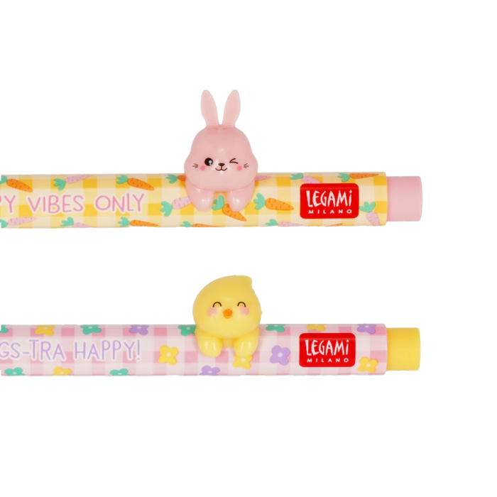 LEGAMI Set aus 2 Gelstiften mit Deko-Tierchen - Lovely Friends - Hoppy Easter, Ostern 2026 – Bild 3