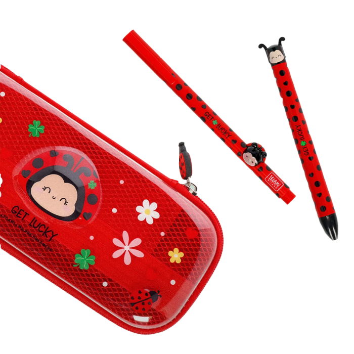 LEGAMI Zweifarbiger Kugelschreiber Ladybug - Click&Clack – Bild 2