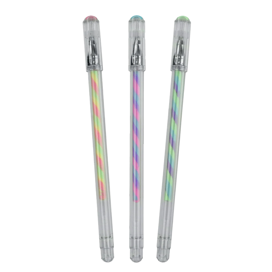 1. Set mit 3 mehrfarbigen Gelstiften - Twist-depositphotos-bgremover LEGAMI Set mit 3 mehrfarbigen Gelstiften – Twist – Bild 1