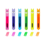 LEGAMI Set mit 6 Mini-Textmarkern - Teddy‘s Mood