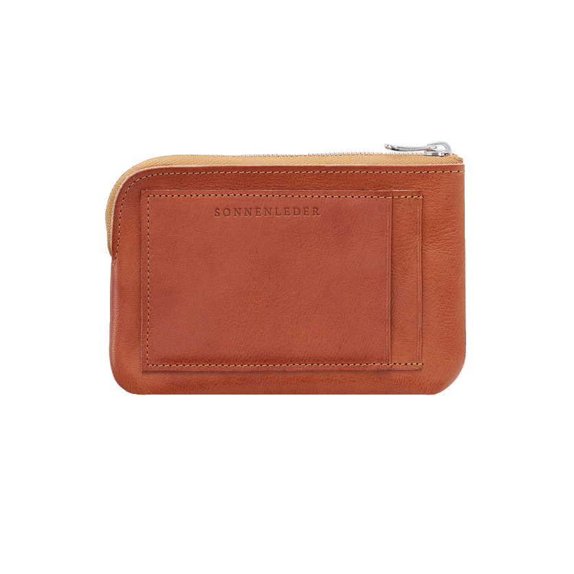1. Sonnenleder - Monteverdi A - natur (front) Sonnenleder Börse Monteverdi A – Bild 1