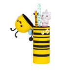 LEGAMI 2-in-1-Federmäppchen aus Silikon Bee „Bee Different“ – Bild 2