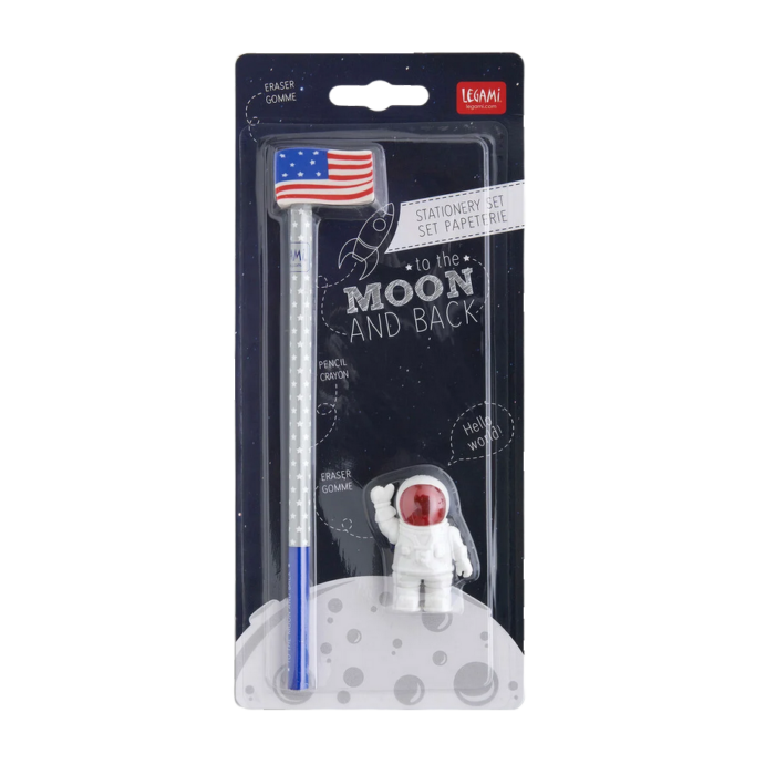 LEGAMI Schreibtischset - To the Moon and Back – Bild 2