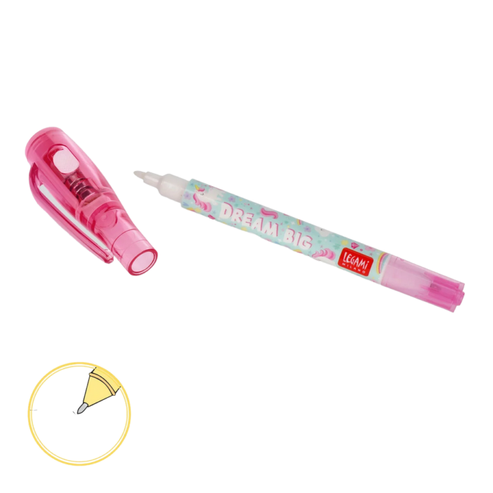 LEGAMI Gelstift mit Unsichtbarer Tinte - Unicorn - Magic Pen – Bild 3