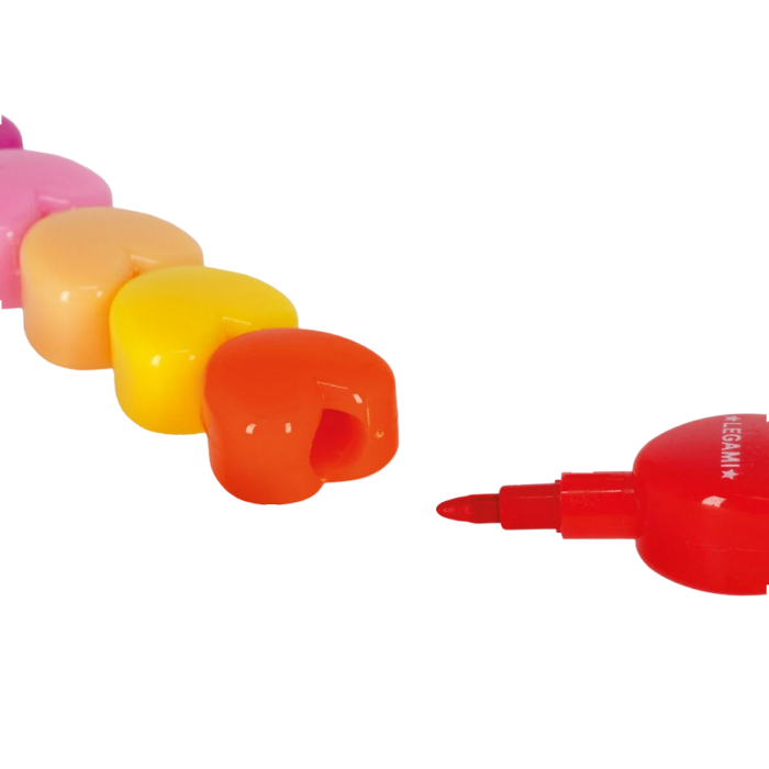 LEGAMI 12 Ineinandersteckbare Buntstifte - Dream in Colour – Bild 4