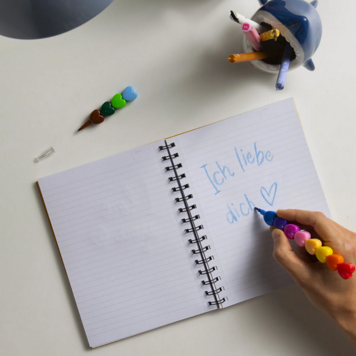 LEGAMI 12 Ineinandersteckbare Buntstifte - Dream in Colour – Bild 5