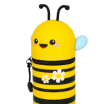 LEGAMI 2-in-1-Federmäppchen aus Silikon Bee „Bee Different“ – Bild 5