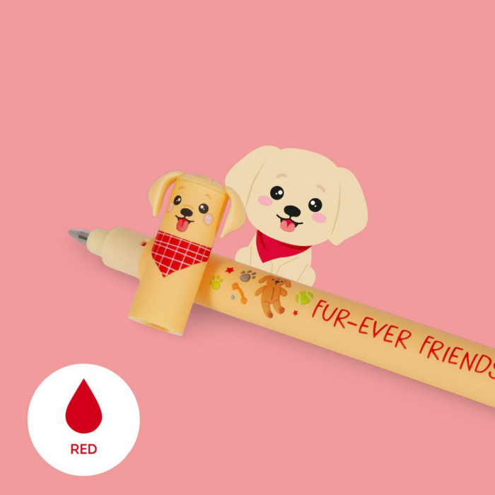Legami Set mit 3 Löschbaren Gelstiften - Erasable Pen - Fur-ever Friends                     (Back to school 2026) – Bild 3