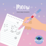 LEGAMI Stapelbare Radiergummis - Meow – Bild 2