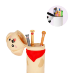 LEGAMI 2-in-1-Federmäppchen - Kawaii - Golden (Hund) – Bild 4