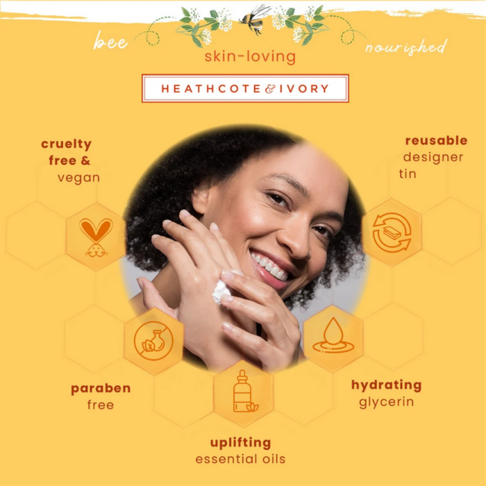 Heathcote & Ivory Flower of Focus - Handcreme in der Dose – Bild 4