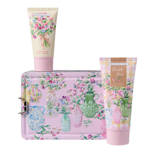 Heathcote & Ivory Sweet Pea - Radiant Skin Tin (2) Heathcote & Ivory Sweet Pea - Radiant Skin Tin – Bild 1