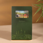 Buddhiherz 3D-Notizbuch - Stuttgart, grün