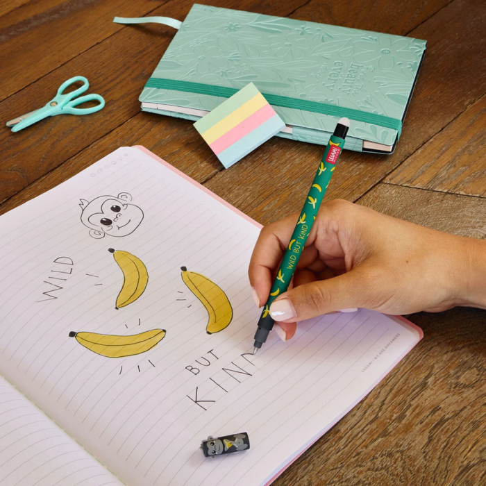 LEGAMI Löschbarer Gelstift Gorilla "Wild but Kind" - Erasable Pen – Bild 5