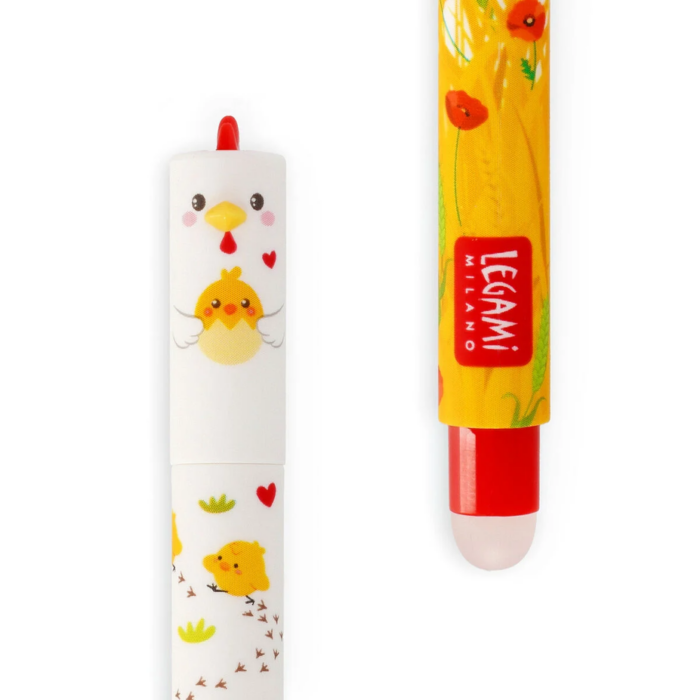 LEGAMI Löschbarere Gelstift Hen "I Care a Lot" - Erasable Pen – Bild 3
